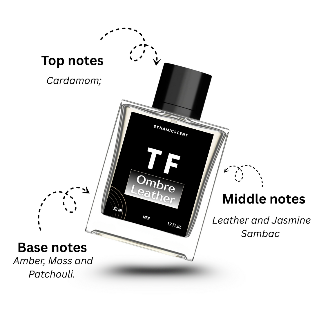 Tom Ford Ombre Leather Eau de Parfum by Dynamic Scent – 50ml (Men)