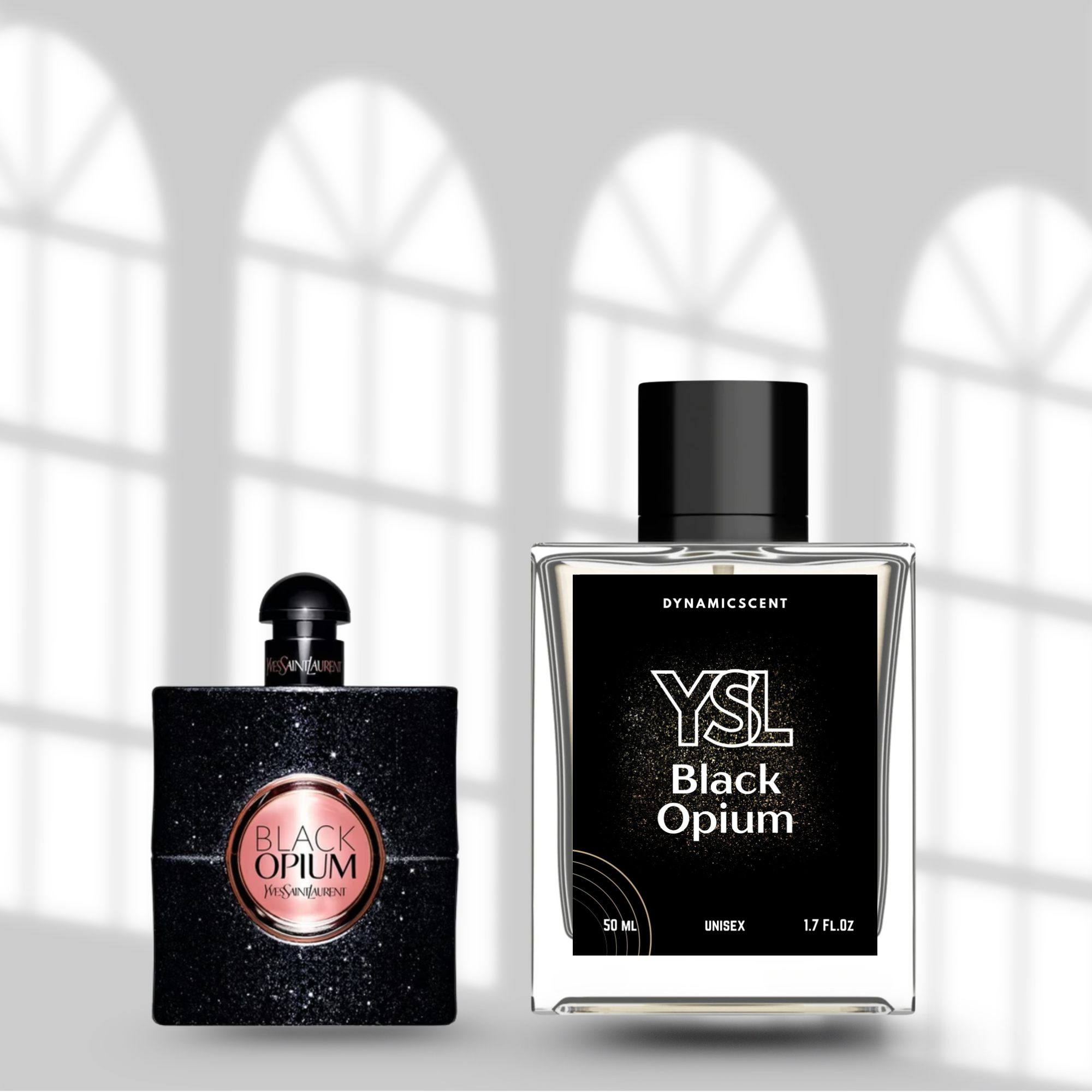YSL Black Opium Eau de Parfum by Dynamic Scent – 50ml (Unisex)