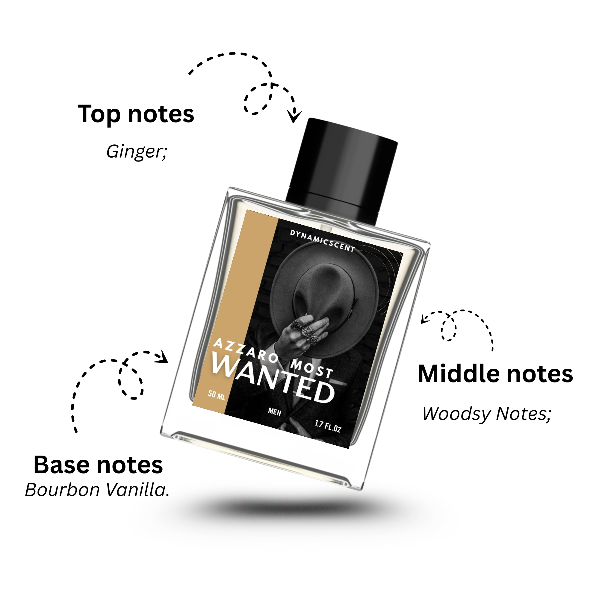 Azzaro Most Wanted Eau de Parfum by Dynamic Scent – 50ml (Men)