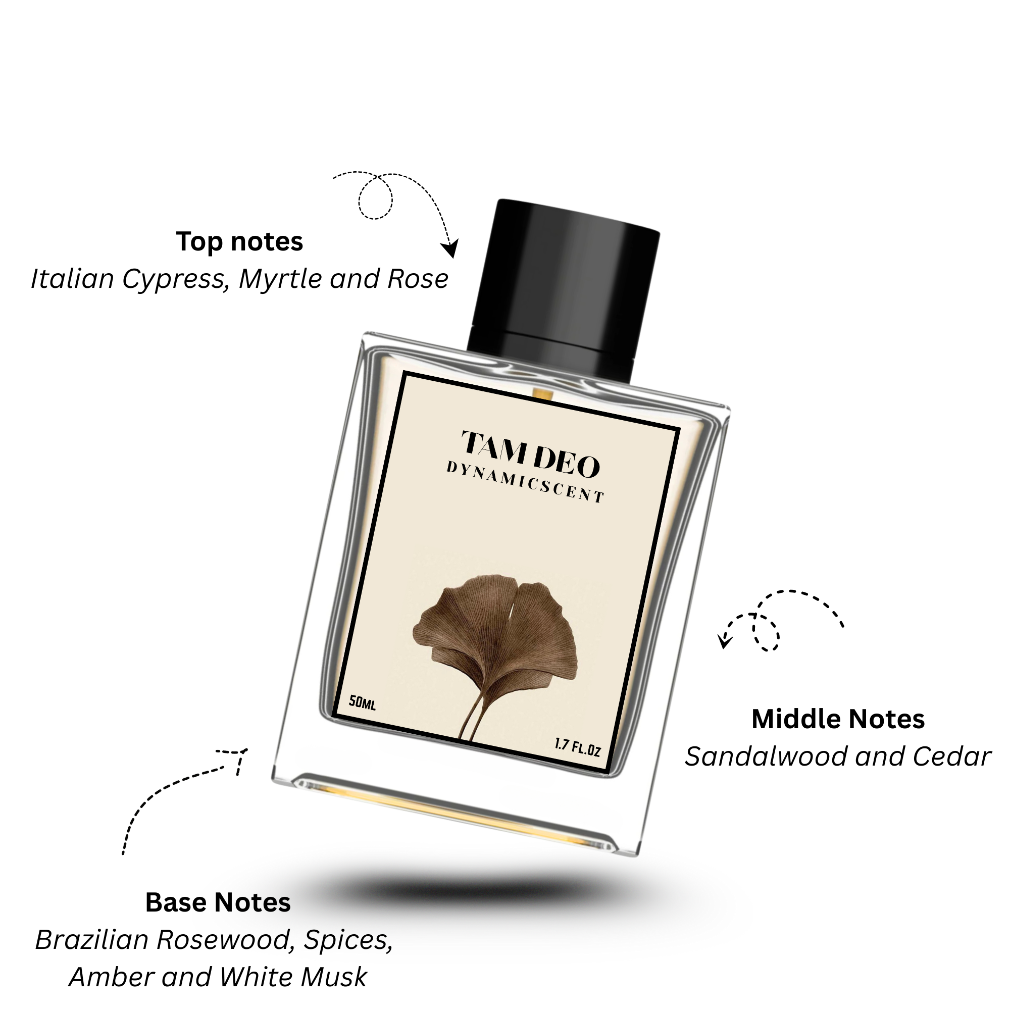 Tam Deo by Dynamic Scent - Men Perfume (50ml)
