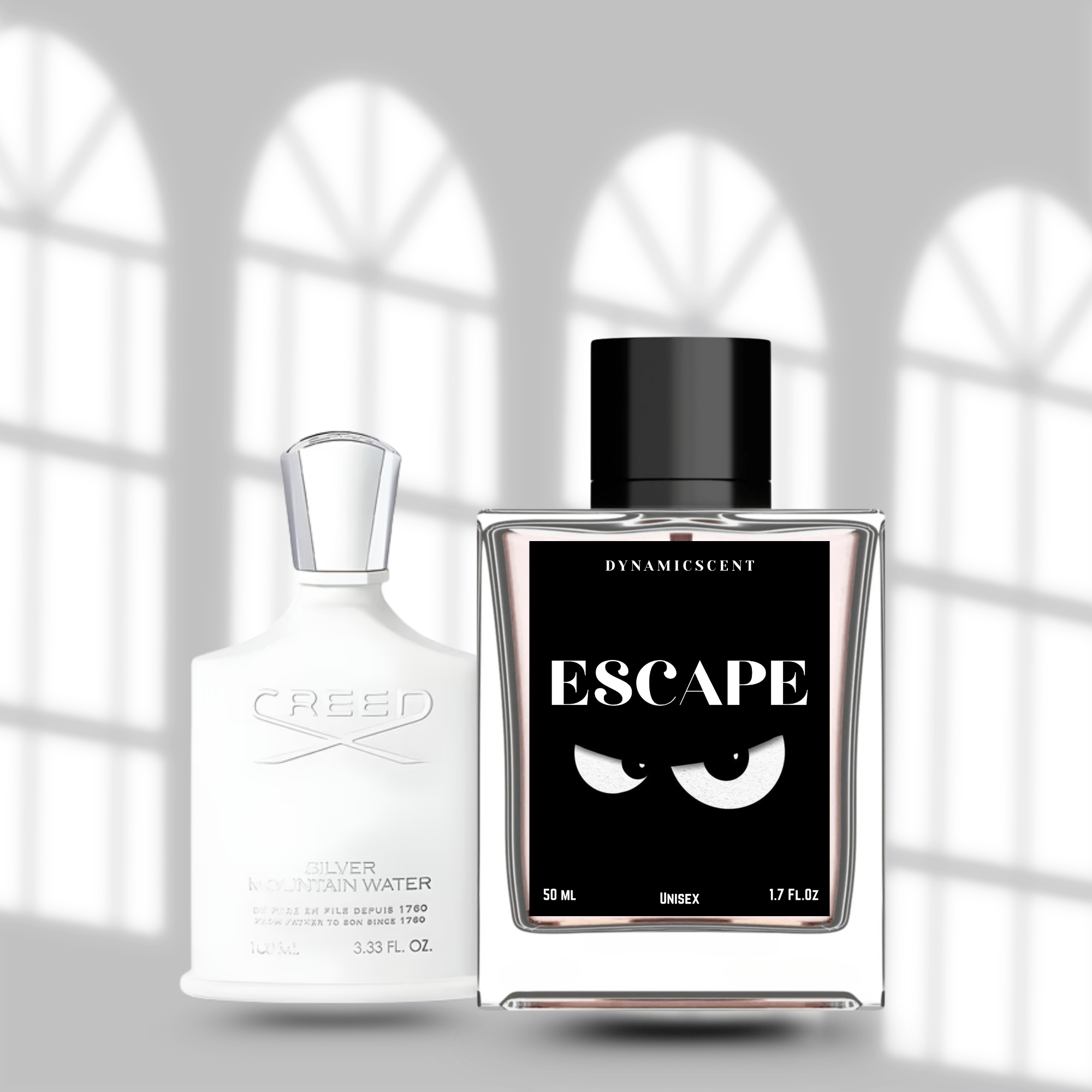 ESCAPE by Dynamic Scent – Creed Silver Mountain Water Inspired Unisex Perfume (50ml)