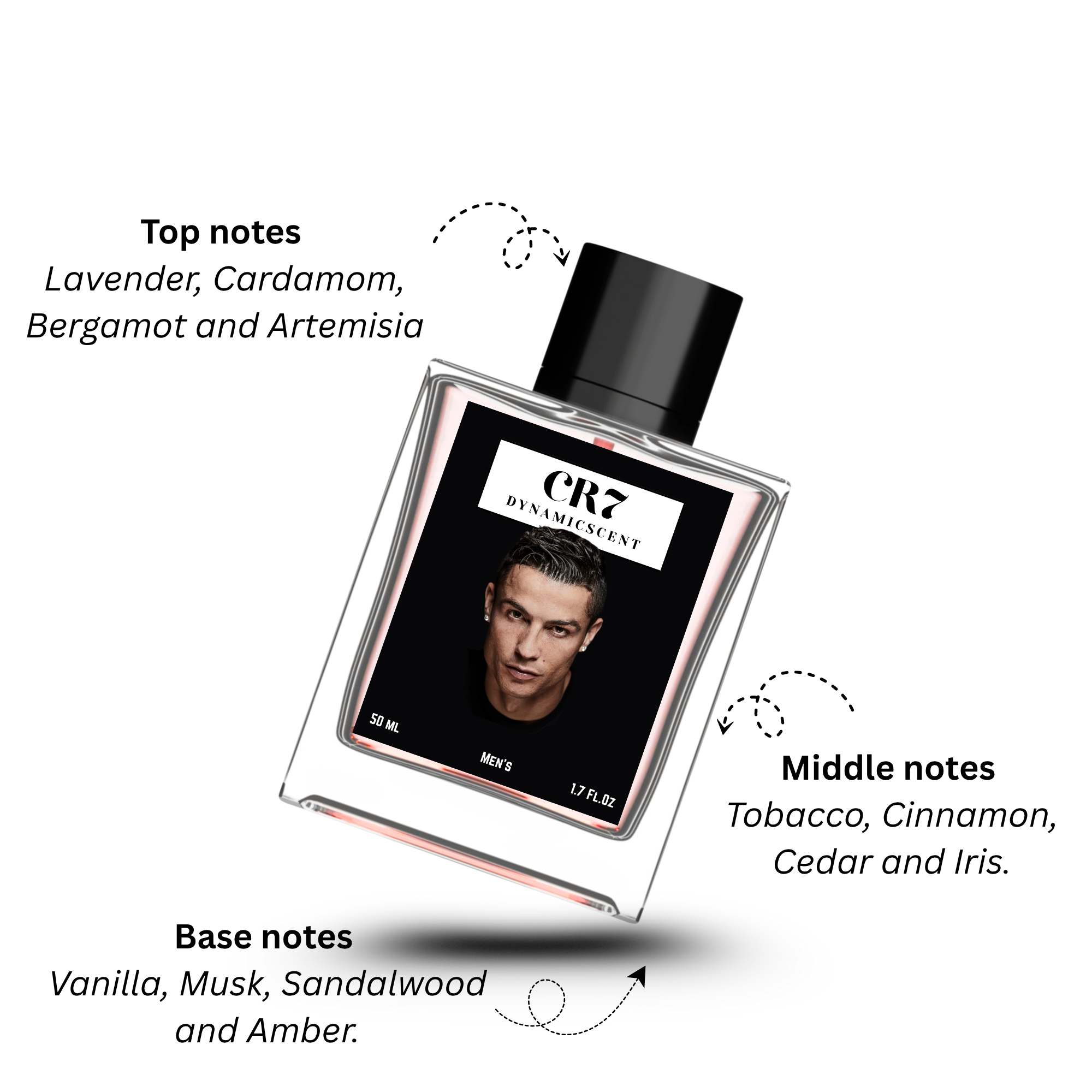 CR7 by Dynamic Scent – Bold & Masculine Perfume for Men (50ml)