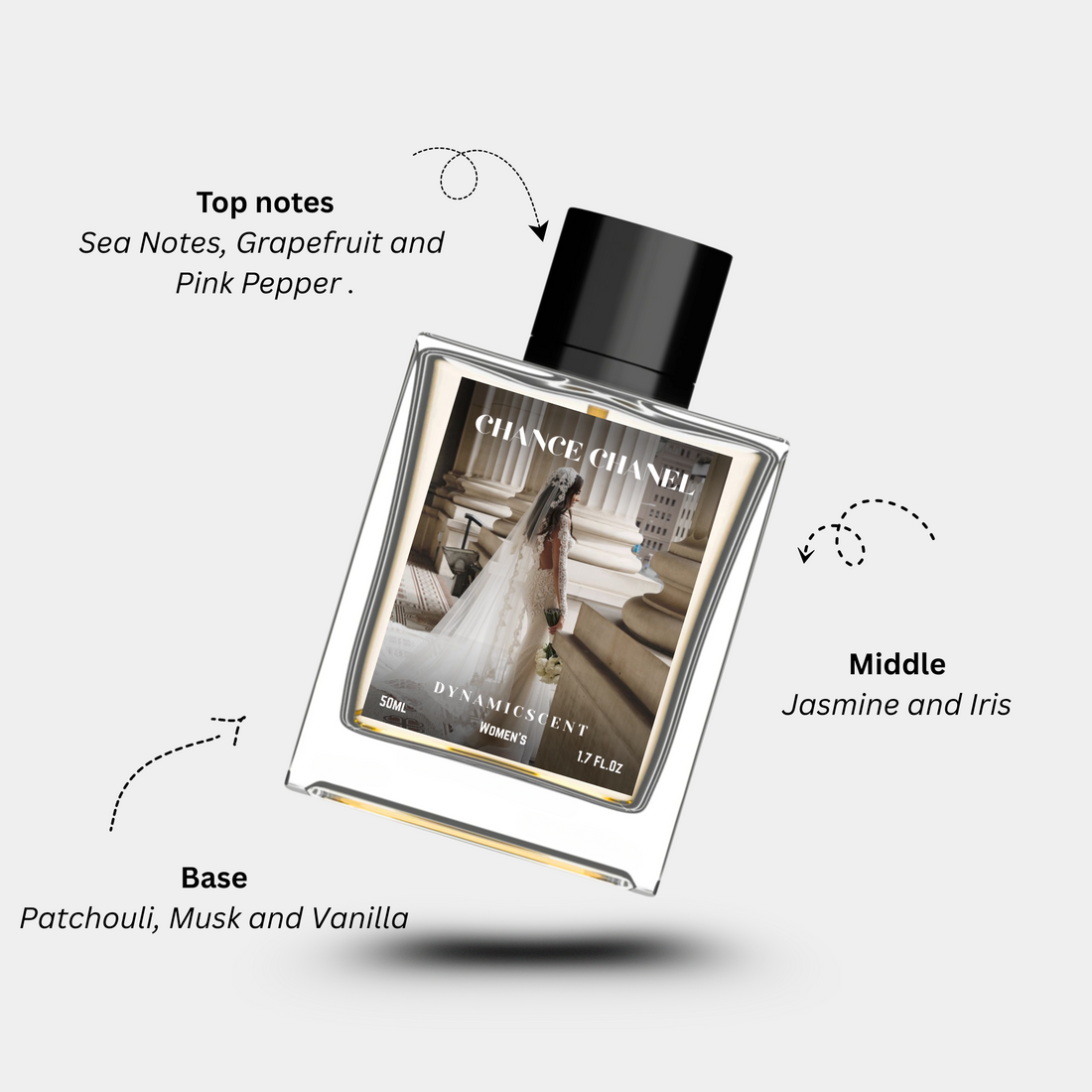 Chance Chanel by Dynamic Scent – Women’s Eau de Parfum (50ml)