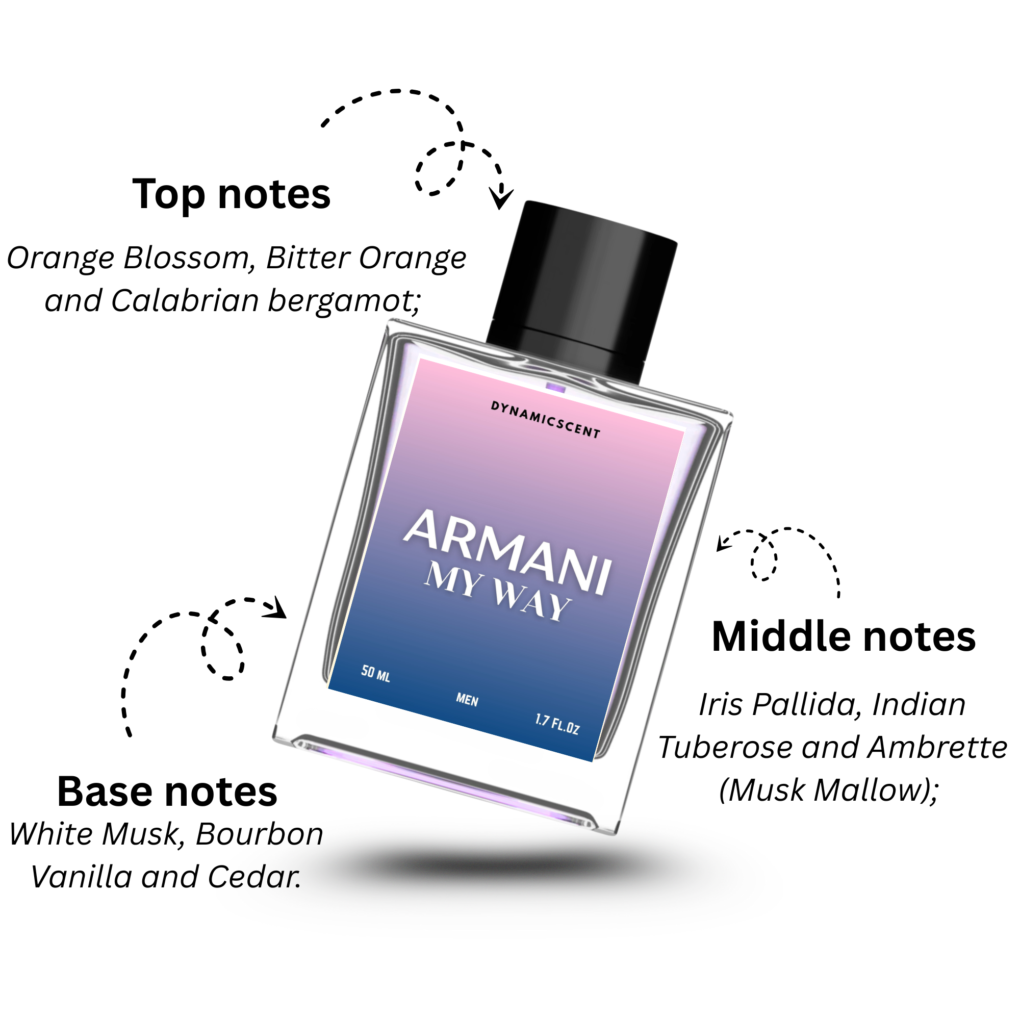 Armani My Way Eau de Parfum by Dynamic Scent – 50ml (Men)