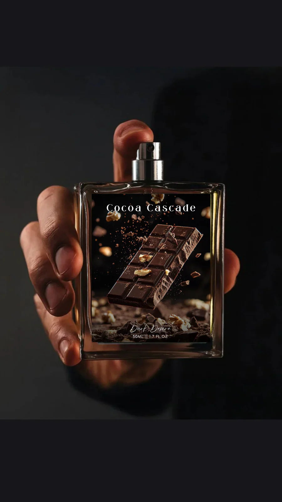 Unisex Perfume Combo - Cocoa Cascade & CUPÏD Hypnosïs for Men | Long-Lasting Eau De Parfum (50ml x 2)